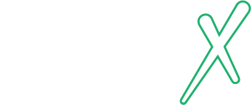 MauveX Logo white & Green