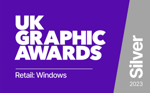 UK Graphic Awards Retail Windows Silver